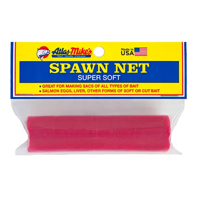 Atlas Mike’s Spawn Net 4 x 16′ Roll – Red