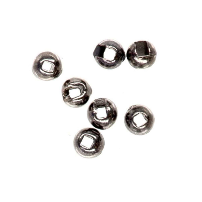 Semperfli Tungsten Slotted Beads 2.3mm (3/32 inch) Black Nickel