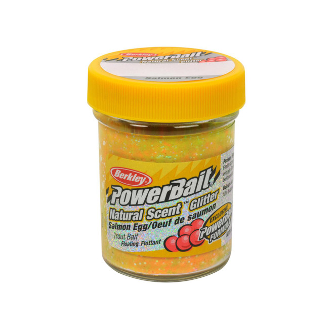 Berkley PowerBait Natural Scent Glitter Floating Trout Bait Dough