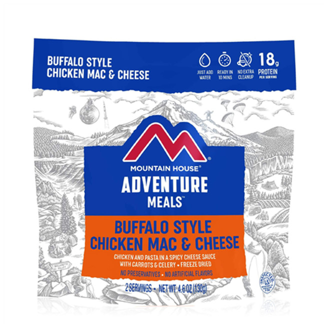 Mountain House Buffalo-Style Chicken Mac and Cheese Pouch