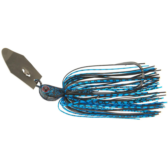 Hag's Baits Hurricane Bladed Jig - 3/4 oz Black Blue