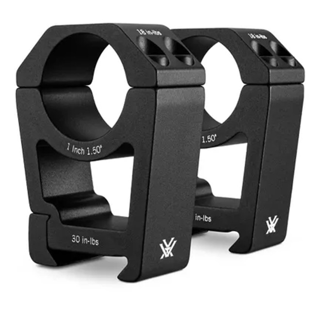 Vortex Sport Riflescope Rings 1 Inch Extra High Height