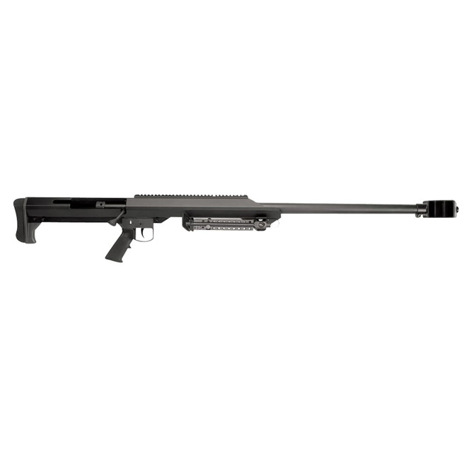 Barrett 13307 M99 50 BMG 32" 1rd Black Cerakote Black Fixed w/Sorbothane Recoil Pad Stock Black Polymer Grip Right Hand