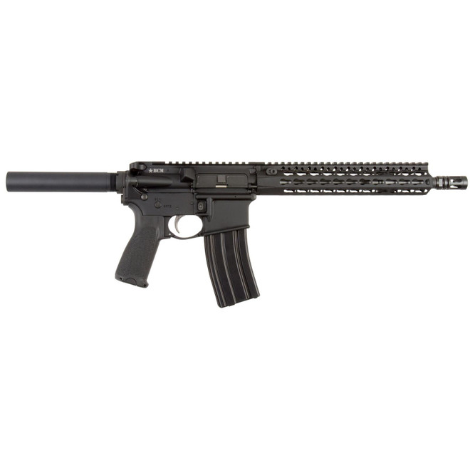 BCM 610890ELW RECCE-11 KMR-A 5.56x45mm NATO 30+1 11.50" Chrome Lined Steel Barrel, Anodized 7075-T6 Aluminum Receiver, Hard Coat Anodized Buffer Tube Stock, Bravo Mod 3 Grip, Ambidextrous Safety