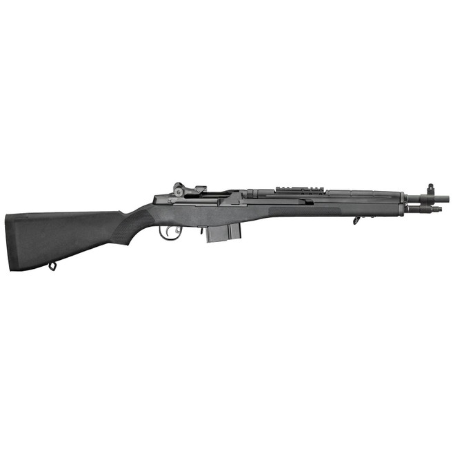 Springfield Armory AA9126NT M1A Scout Squad *NY Compliant 7.62x51mm NATO 10+1 18" Black Parkerized Carbon Steel Barrel, Black Parkerized Picatinny Rail Steel Receiver, Black Synthetic Fixed Stock