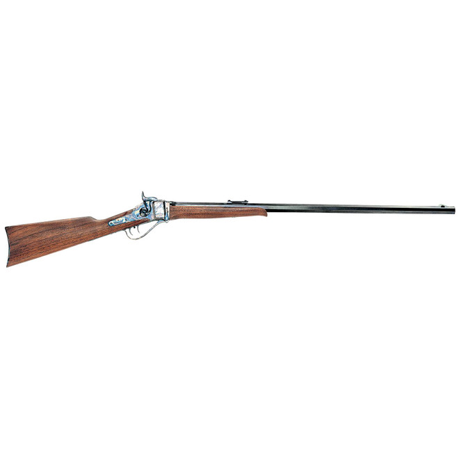 Chiappa Firearms 920025 1874 45-70 Gov 1rd, 32" Blued Octagon Barrel, Color Case Hardened Steel Oiled Checkered Walnut, Fixed Checkered w/ Patch Box Stock, Right Hand