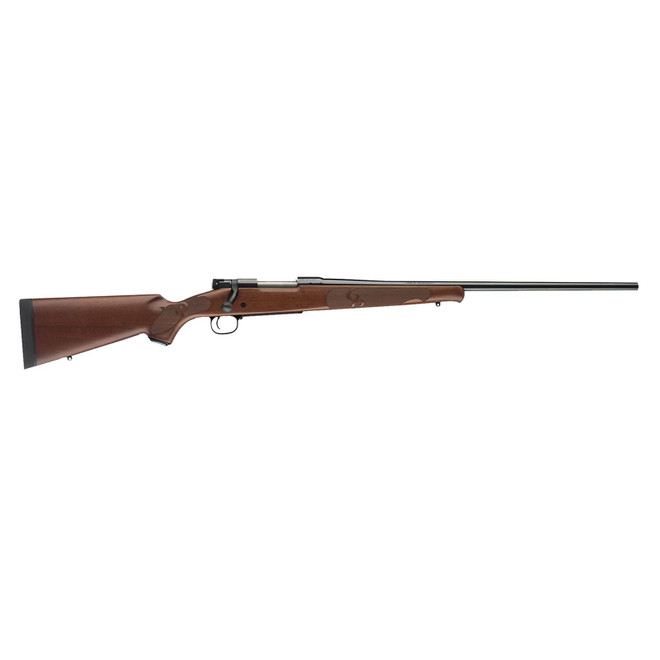 Winchester Guns 535200255 Model 70 Featherweight 300 WSM Caliber with 3+1 Capacity, 24" Barrel, Brushed Polish Blued Metal Finish & Satin Walnut Fixed Feather Checkered Stock Right Hand (Full Size)
