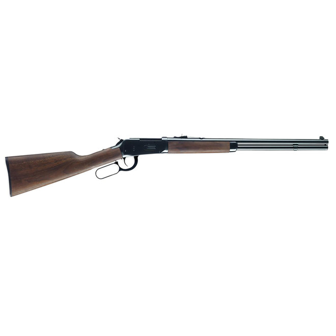 Winchester Guns 534174160 Model 94 Short Rifle 450 Marlin Caliber with 7+1 Capacity, 20" Barrel, Brushed Polish Blued Metal Finish & Satin Black Walnut Fixed Straight Grip Stock Right Hand (Full Size)