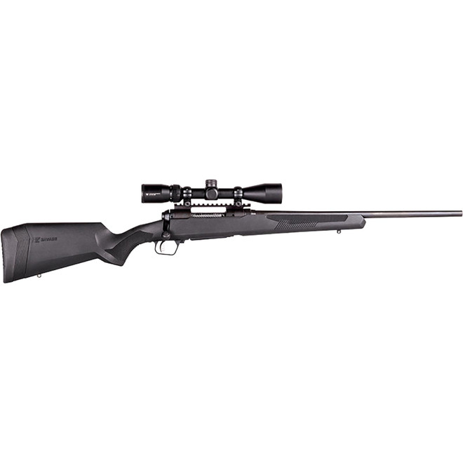 Savage Arms 57315 110 Apex Hunter XP 300 Win Mag 3+1 24", Matte Black Metal, Synthetic Stock, Vortex Crossfire II 3-9x40mm Scope