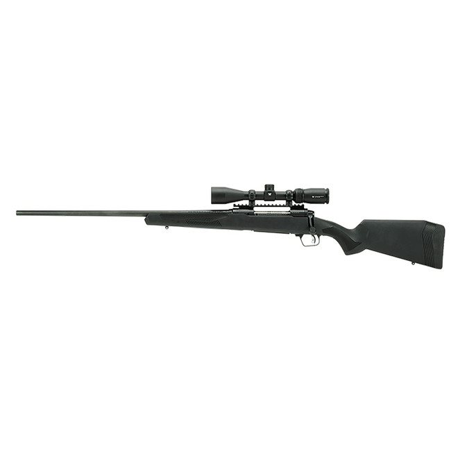 Savage Arms 57326 110 Apex Hunter XP 7mm Rem Mag 3+1 24", Matte Black Metal, Synthetic Stock, Vortex Crossfire II 3-9x40mm Scope, Left Hand