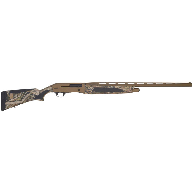 TriStar 24189 Viper Max 12 Gauge 3.5" 5+1 28" Bronze Cerakote Barrel/Receiver, Mossy Oak Shadow Grass Blades Stock, Includes 4 MobilChoke