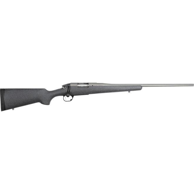 Bergara Rifles BPR2865PRC Premier Mountain 6.5 PRC 2+1 24" Tactical Gray Cerakote Barrel, Tactical Gray Cerakote Stainless Steel Receiver, Gray Speckled Black Stock, Right Hand