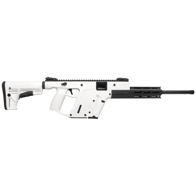 Kriss USA KV22CAP00 Vector CRB Gen2 Full Size 22 LR 10+1 16" Black Chrome Moly Barrel Alpine Cerakote Aluminum Receiver Apline White 6 Position Stock Right Hand
