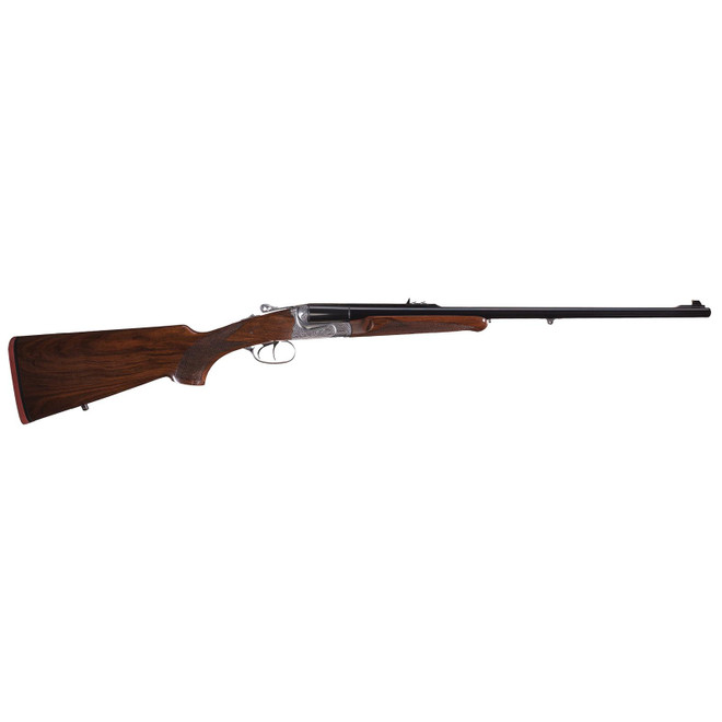 Sabatti SBCLB5E500EDL Big Five Classic EDL 500 NE Caliber with 2rd Capacity, 24" Barrel, Silver Engraved Metal Finish & Oiled Walnut Stock Right Hand (Full Size)