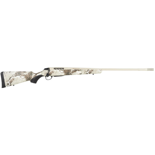 Tikka JRTXVA382 T3x Lite 6.5 Creedmoor 3+1 24.30" Stainless Fluted Threaded Barrel, Drilled & Tapped Steel Receiver, Veil Alpine Fixed Synthetic Stock, Black Interchangeable Backstrap Grip
