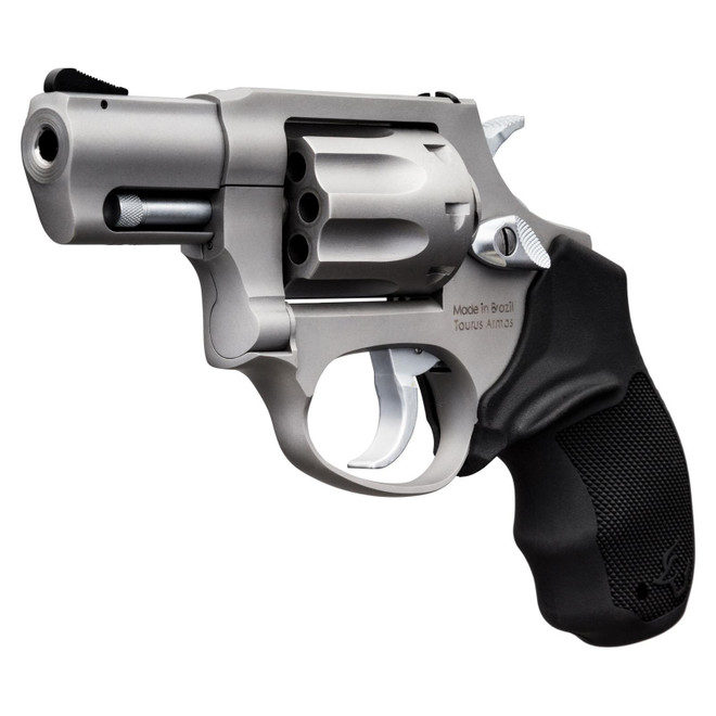 Taurus 2942M029UL 942 Ultra-Lite 22 WMR 8rd 2" Matte Stainless Finish Barrel, Matte Stainless Finish Cylinder, Stainless Anodized Finish Aluminum Frame & Finger Grooved Black Polymer Grip