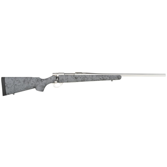 Howa HHS62511 M1500 HS Precision 6.5 Creedmoor 5+1 22", Stainless Steel Metal Finish & Gray Black Webbed Fixed HS Precision Stock