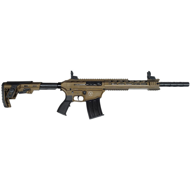 Silver Eagle Arms TACPROB Tac Pro 12 Gauge Semi-Auto 3" 5+1 18.50" Bronze Cerakote Steel Threaded Barrel, Bronze Cerakote Aluminum Receiver w/Picatinny Rail, Black Synthetic Stock