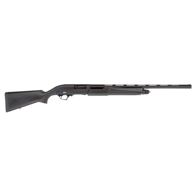 TriStar 23156 Cobra III Compact 20 Gauge Pump 3" 5+1 24" Black Vent Rib Barrel, Black Steel Receiver, Fixed Black Synthetic Stock, Right Hand