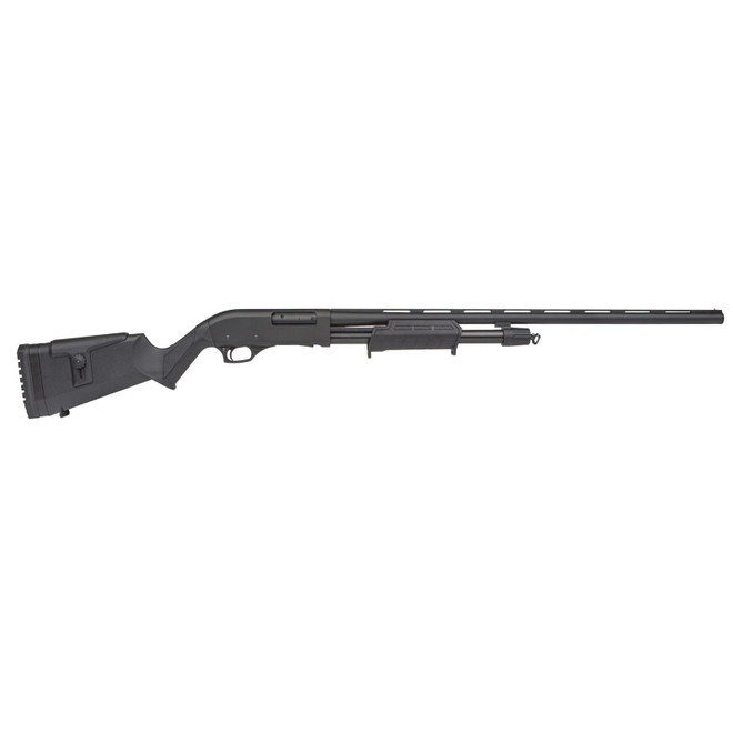 Rock Island PA12H28 All Generations 12 Gauge 3" 5+1 28" Black Anodized Contoured/Smooth Bore/Vent Rib Barrel, Black Fixed w/Adjustable Cheek Rest Stock