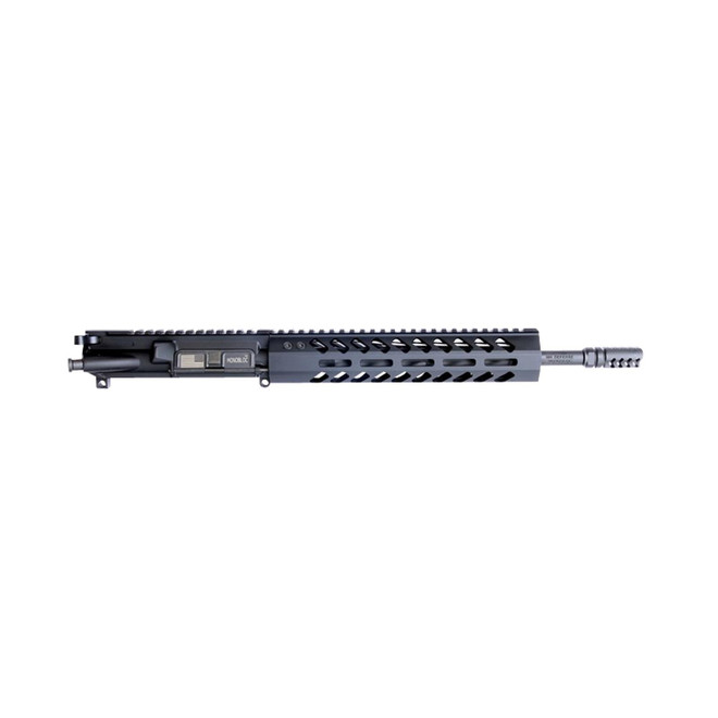 HM Defense 125MBUP556 MonoBloc Upper 223 Rem, 5.56x45mm NATO 12.50" Black Cerakote Barrel, 7075-T6 Aluminum Black Anodized Receiver, 10.37" M-LOK Free-Float Handguard for AR-15 Pistol