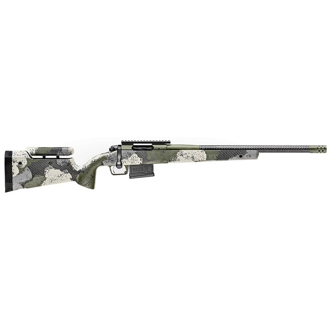 Springfield Armory BAW9206CMCFGA 2020 WayPoint 6mm Creedmoor 5+1 20" CF Evergreen Camo Hybrid Profile w/Adj Cheek Comb & M-LOK Stock Mil-Spec Green Cerakote Right Hand