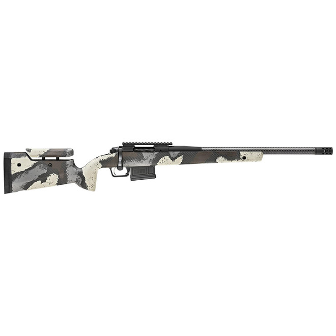 Springfield Armory BAW9206CMCFDA 2020 WayPoint 6mm Creedmoor 5+1 20" CF Ridgeline Camo Hybrid Profile w/Adj Cheek Comb & M-LOK Stock Desert Verde Cerakote Right Hand