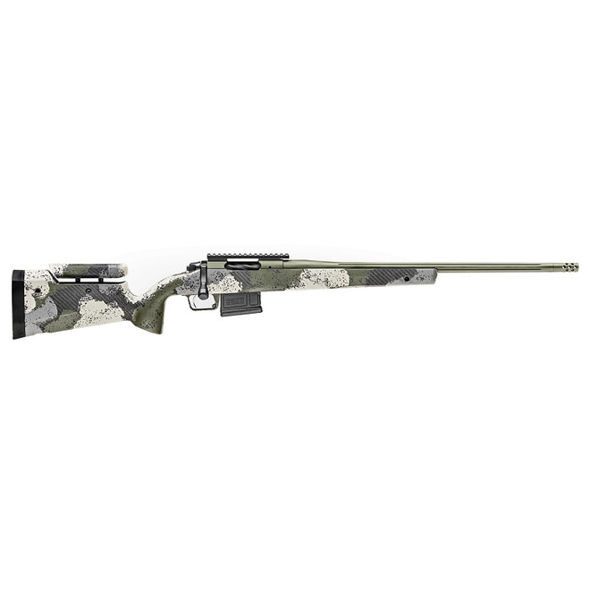 Springfield Armory BAW92265CMGA 2020 WayPoint 6.5 Creedmoor 5+1 22" Evergreen Camo Hybrid Profile w/Adjustable Cheek Comb Stock Mil-Spec Green Cerakote Right Hand