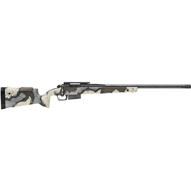 Springfield Armory BAW92465PRCCFD 2020 WayPoint 6.5 PRC 3+1 24" CF Ridgeline Camo Hybrid Profile w/M-LOK Stock Desert Verde Cerakote Right Hand