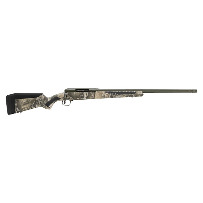 Savage Arms 57740 110 Timberline 300 WSM 2+1 24", OD Green Cerakote, Realtree Excape Fixed AccuStock with AccuFit