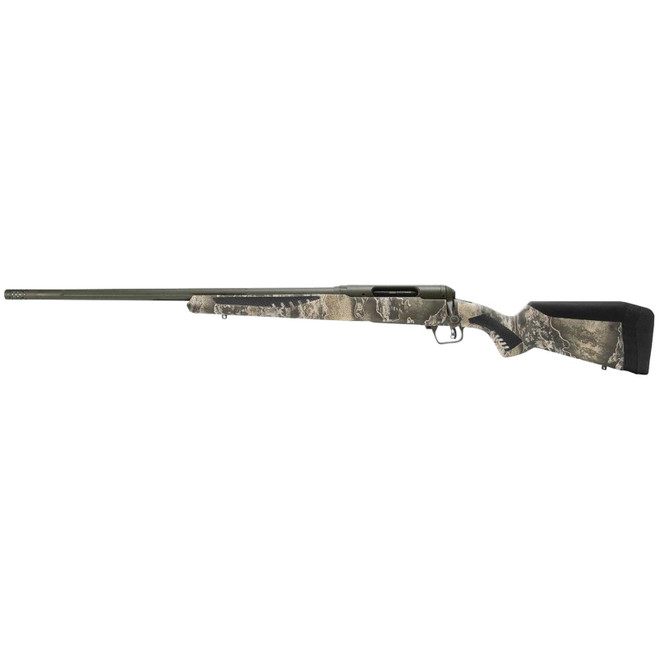 Savage Arms 57752 110 Timberline 300 WSM 2+1 24", OD Green Cerakote, Realtree Excape Fixed AccuStock with AccuFit, Left Hand