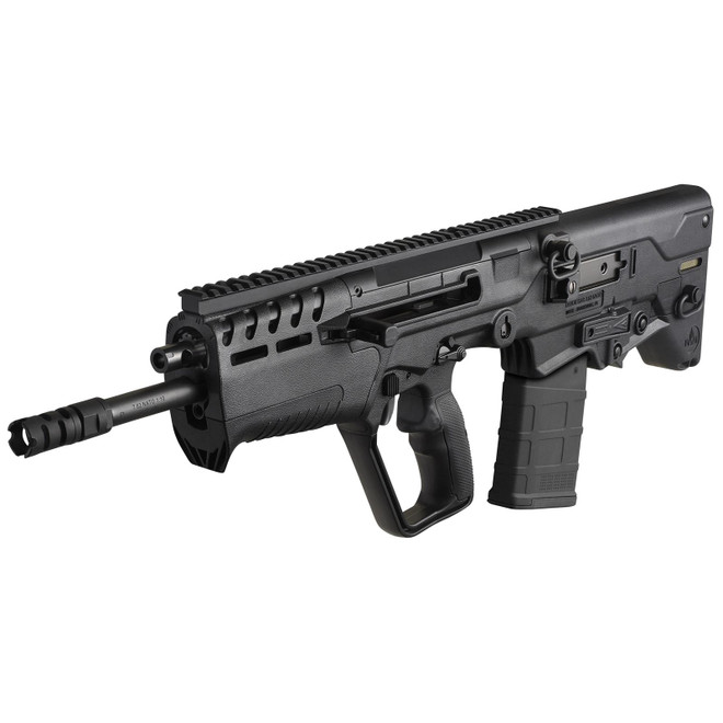 IWI US T7B20 Tavor 7 7.62x51mm NATO Caliber with 20" Barrel, 20+1 Capacity, Black Metal Finish, Black Fixed Bullpup Stock & Black Polymer Grip Ambidextrous Hand