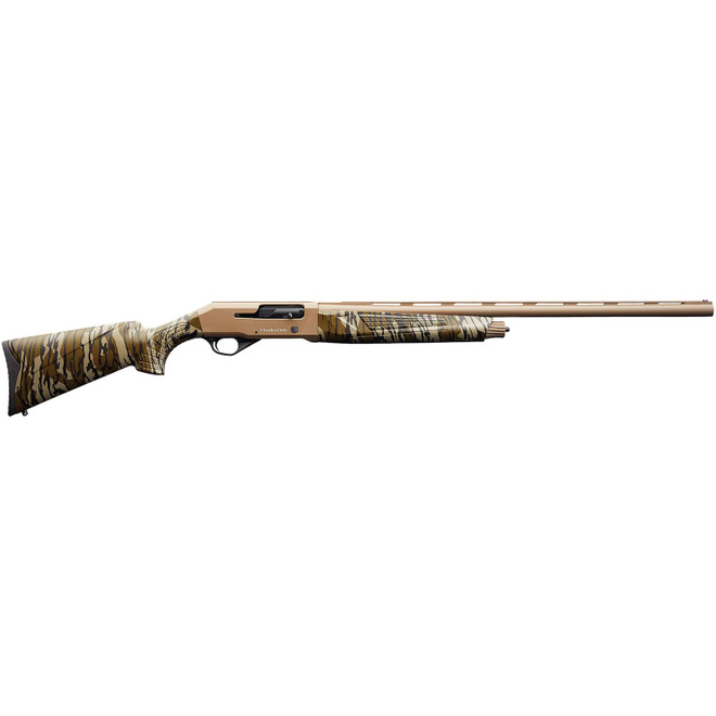 Charles Daly 930271 601 12 Gauge 4+1 3" 28" Vent Rib Barrel, Flat Dark Earth Barrel/Receiver Finish, Mossy Oak Bottomland Stock & Forend, Includes 3 Chokes