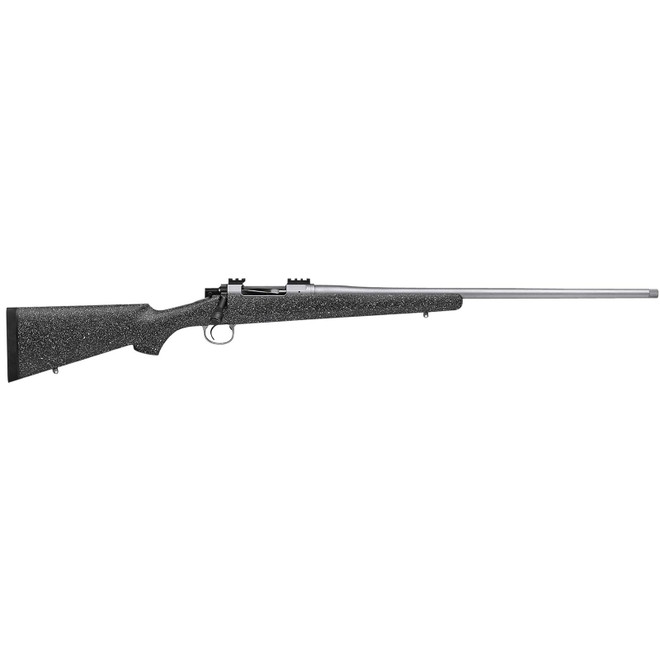 Nosler 40021 M21 22 Nosler 4+1 22" Barrel, Stainless Steel Nitride Metal Finish, Gray Speckled Black All-Weather Epoxy Stock