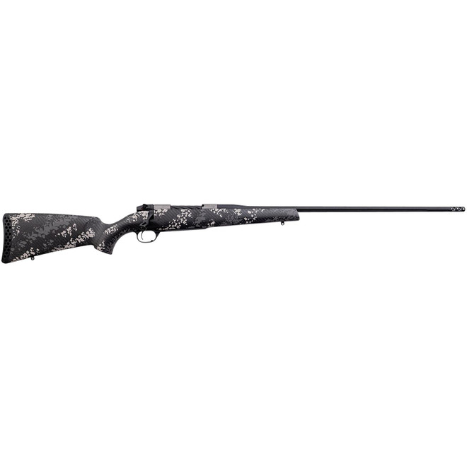 Weatherby MBT20N308NR4B Mark V Backcountry 2.0 Ti 308 Win 5+1 22" Barrel, Graphite Black Cerakote Metal Finish, Black with Gray/White Sponge Accents Peak 44 Blacktooth Stock