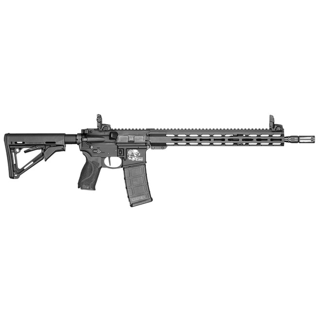Smith & Wesson 13551 M&P15T II Limited Edition Engraved 5.56x45mm NATO 16" 30+1 Matte Black Engraved Rec Raptor-LT CH Magpul CTR Stock M&P Grip with Interchangeable Palmswells Right Hand