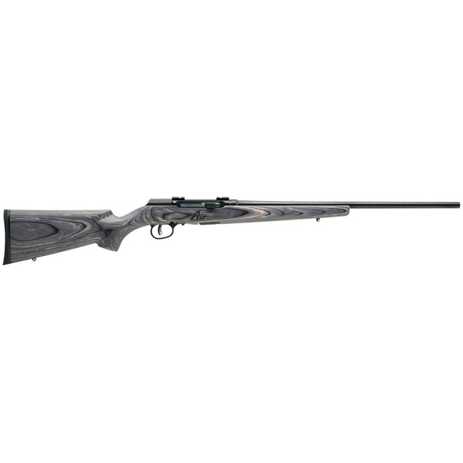 Savage Arms 47801 A17 Sporter Full Size 17 WSM 8+1 22" High Luster Button Rifled Barrel, High Luster Drilled & Tapped Carbon Steel Receiver, Matte Gray Fixed Laminate Stock, Right Hand
