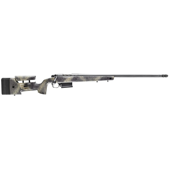 Bergara Rifles B14LM361CF B-14 HMR Carbon Wilderness 300 Win Mag 5+1 26" Carbon Fiber Wrapped Barrel, Woodland Camo Molded with Mini-Chassis Stock, Right Hand