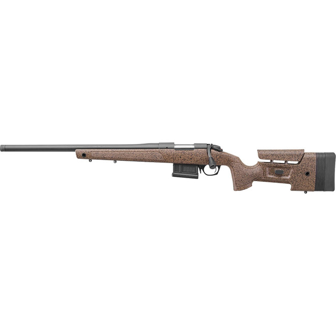 Bergara Rifles B14LM301LC B-14 HMR 300 Win Mag 5+1 26" Graphite Black Cerakote Barrel, Black Speckled Brown Molded w/Mini-Chassis, Adjustable LOP & Cheek Piece Stock, Left Hand