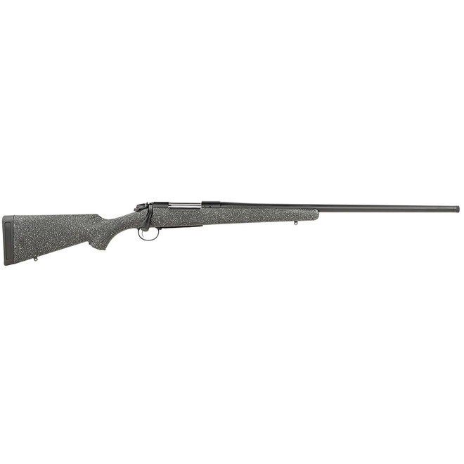 Bergara Rifles B14S503C B-14 Ridge 243 Win 4+1 22" Graphite Black Cerakote Barrel, Graphite Black Cerakote Steel Receiver, Gray Speckled Black Fixed American Style Stock, Right Hand