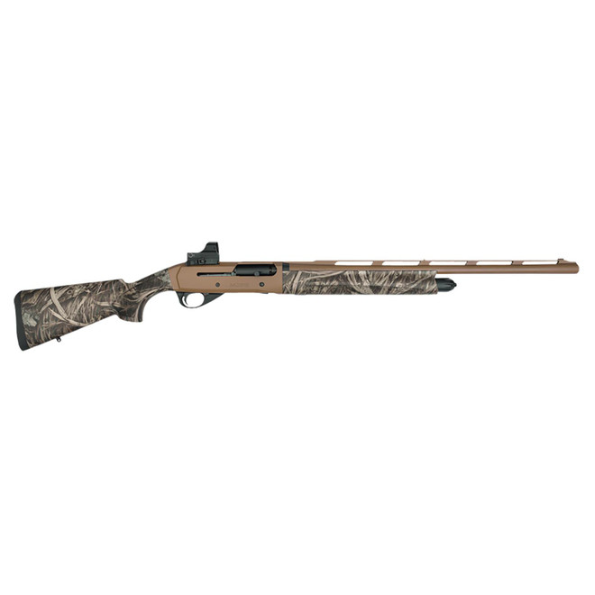 Girsan 390155 MC312 Gobbler 12 Gauge with 24" Barrel, 3.5" Chamber, 5+1 Capacity, Bronze Cerakote Metal Finish & Camo Synthetic Stock Right Hand (Full Size) Includes Red Dot