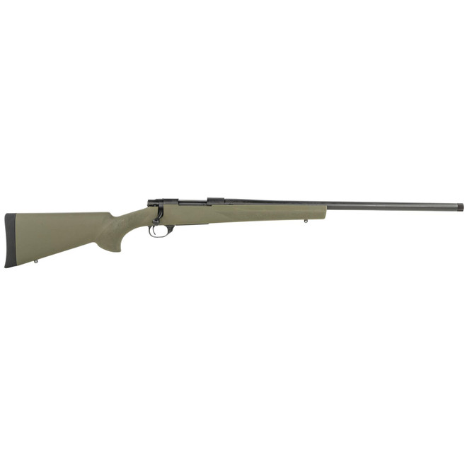 Howa HGR72503 1500 Hogue 6.5 Creedmoor 4+1 24" Blued Heavy Barrel, Blued Steel Receiver, Green Hogue OverMolded Synthetic Stock