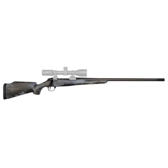 Fierce Firearms FCRG65CM20TP Carbon Rage Full Size 6.5 Creedmoor 4+1, 20" C3 Carbon Fiber Barrel, Tungsten Gray Cerakote Titanium Receiver, Phantom Camo Fixed Fierce Tech C3 Stock, Right Hand