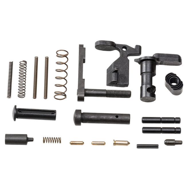 Rise Armament 12003 Lower Parts Kit (No Fire Control Group) Black for AR-15