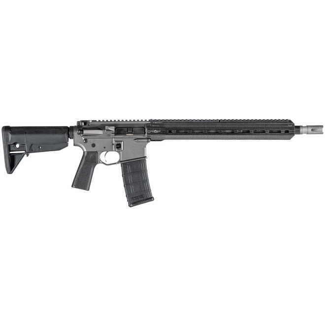 Christensen Arms 8010901704 CA-15 G2 *CA Compliant 223 Wylde 10+1 16" Barrel, Tungsten Gray Cerakote Metal Finish, Black Adjustable BCM Gunfighter Stock, Black Polymer Grip