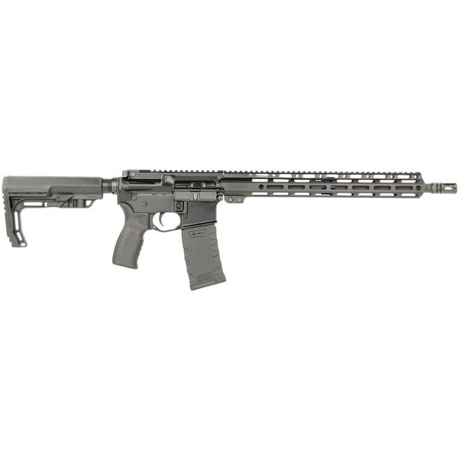 Bersa BAR15RMFT BAR15 5.56x45mm NATO 30+1 16" Barrel, A2 Flash Hider, Hard Coat Anodized Receiver, MFT 6 Position Minimalist Stock, 15" M-LOK Handguard, Manual Safety, Optics Ready