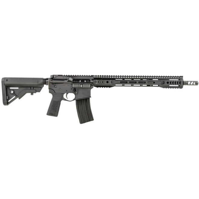 Franklin Armory 0010052BLK M4-HTF R3 XTD 5.56x45mm NATO 10+1 16" Light Contour Barrel w/ Aura XTD Muzzle Device, Salt Bath Nitride Finish, B5 Systems Bravo Stock & Grip, Custom Tuned Trigger