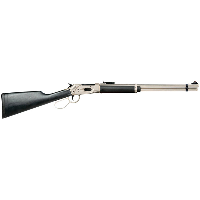Gforce Arms GFLVR20SS Saddlehorn Full Size 410 Gauge Lever 2.50" 7+1 20" Stainless Steel Barrel, Stainless Aluminum Receiver, Fixed Black Synthetic Stock, Right Hand