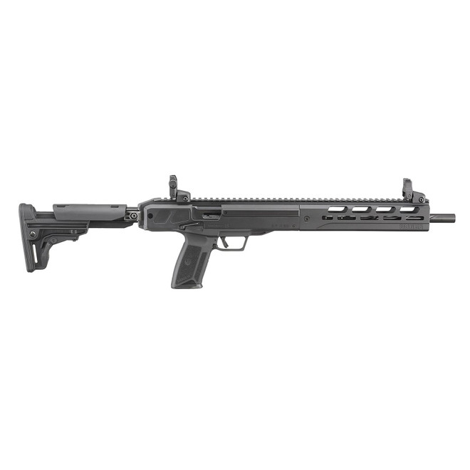 Ruger 19301 LC Carbine 5.7x28mm 10+1 16.25" Black Nitride Fluted Barrel, Black Hard Coat Anodized Aluminum Receiver, M-LOK Handguard, Black Synthetic Fixed Stock