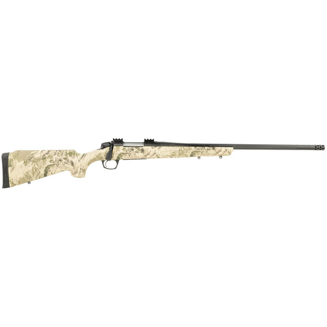 CVA CR3991 Cascade XT Full Size 300 Win Mag 3+1 24" Graphite Black Cerakote Steel Threaded Barrel, Realtree Hillside Adj w/Soft Touch Synthetic Stock